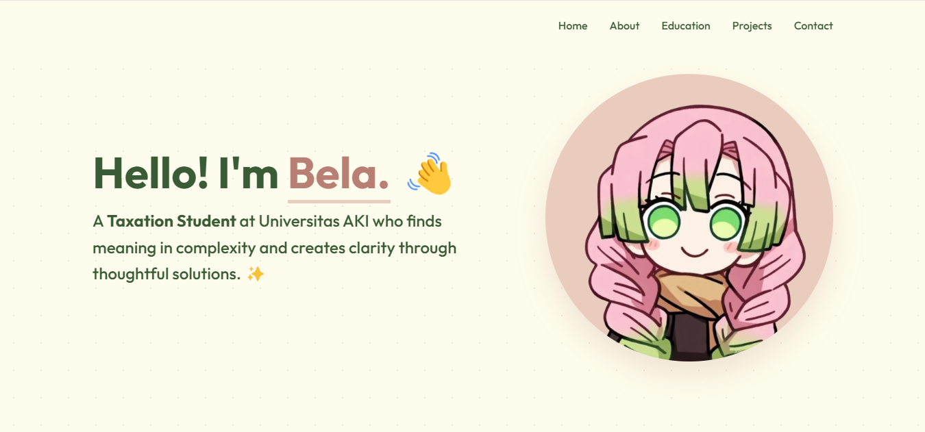 Project Web Portfolio